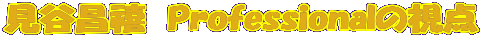 ���J���U�@Professional�̎��_